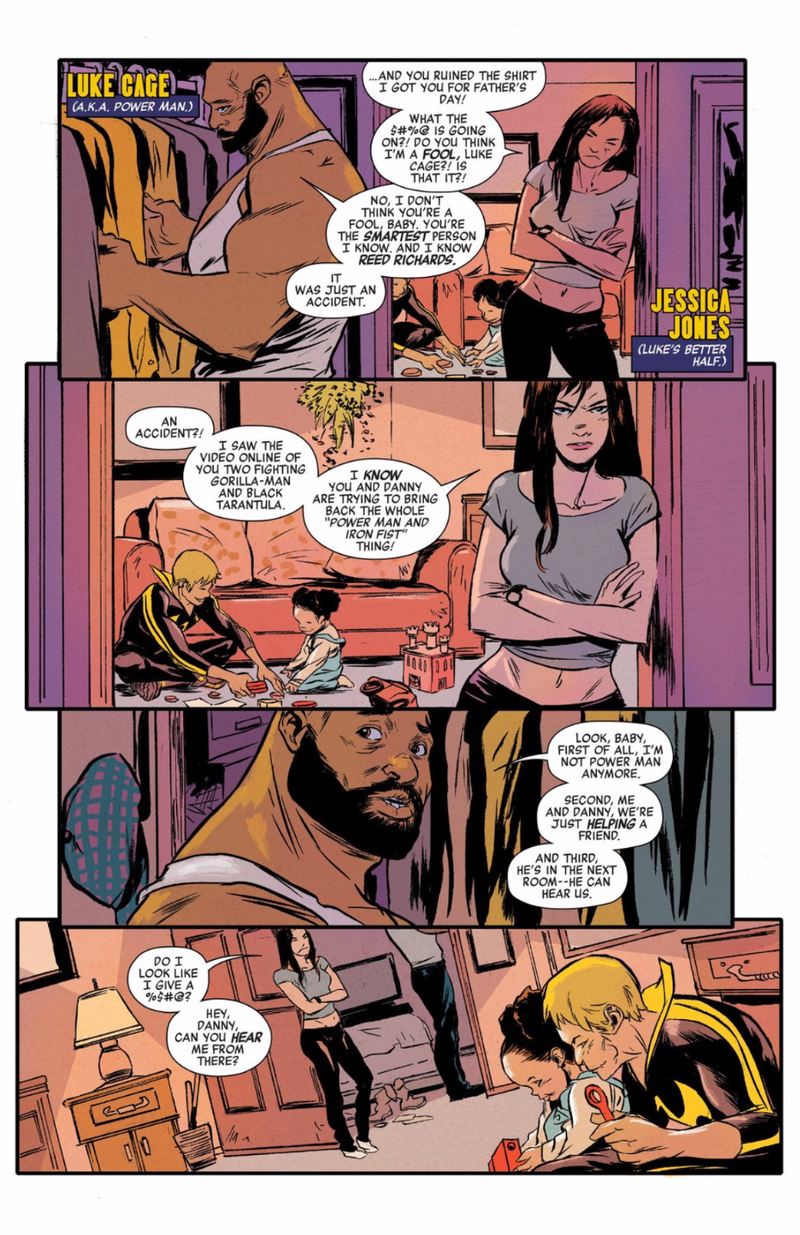 Illustration for article titled The New Power Man and Iron Fist Comic Is Using Jessica Jones All Wrong